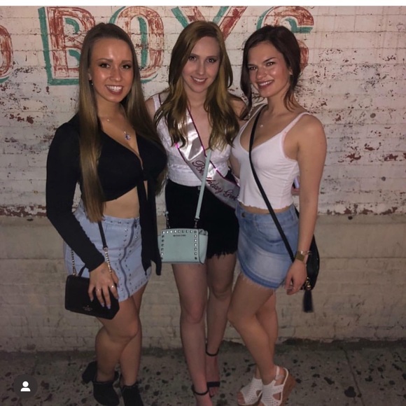 Pacsun Jean Mini Skirt - Picture 4 of 6